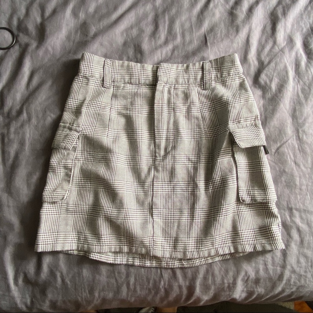 Plaid Mini Skirt